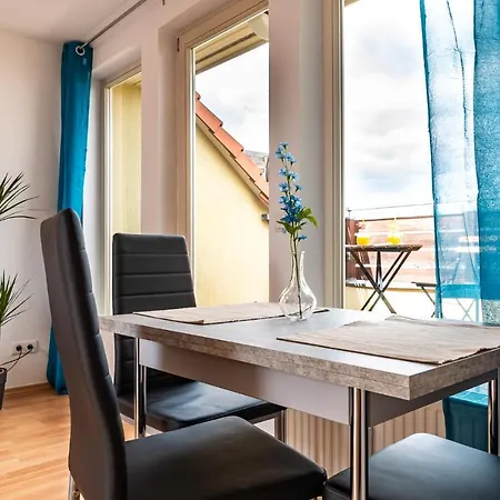 شقة Blue Chili 19 Schoene Dachterasse Zentral Modern Bis 4 Pers *