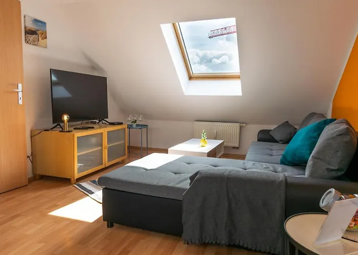 Appartement Blue Chili 19 Schoene Dachterasse Zentral Modern Bis 4 Pers Maagdenburg